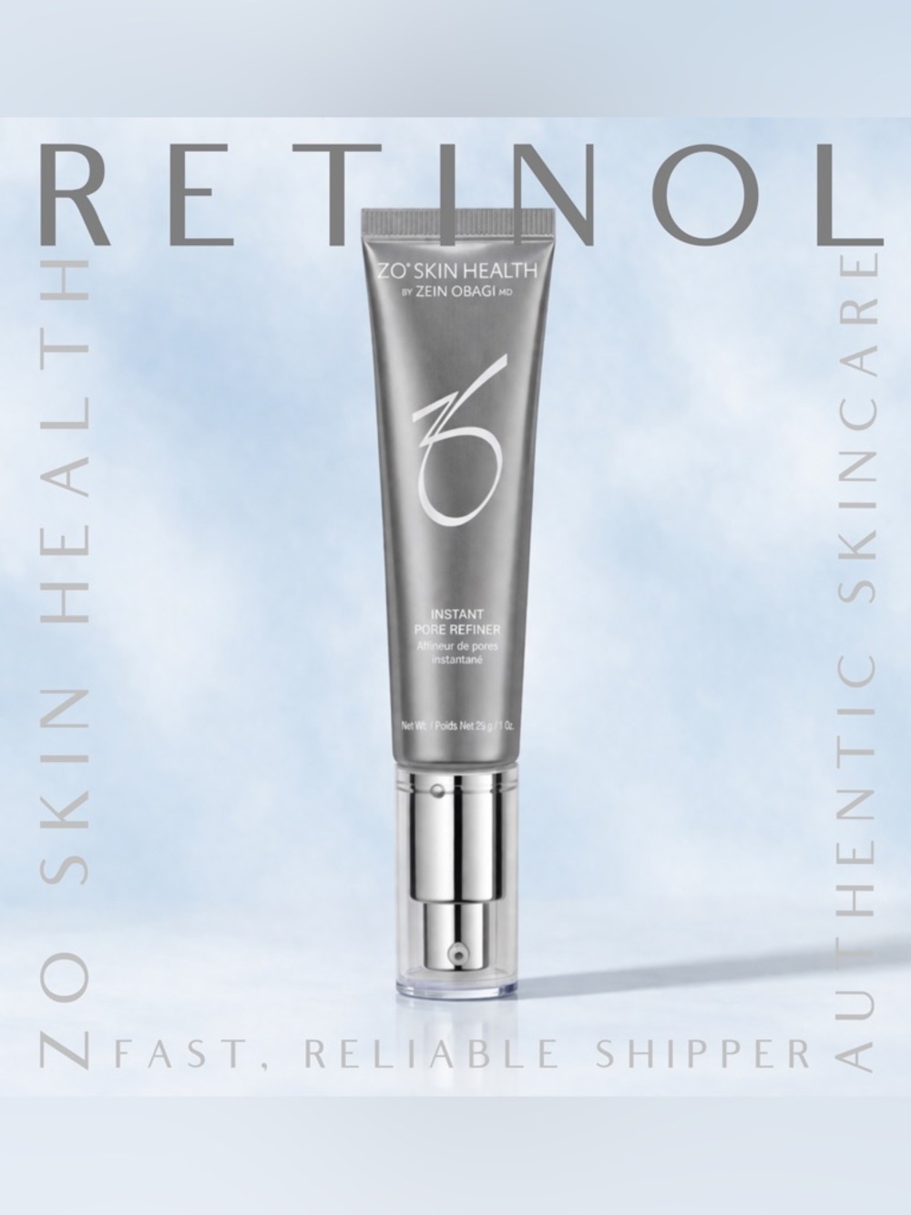✨ ZO Instant Pore Refiner + BONUS Glow Mask 💙 plus Firming Serum booster vial
